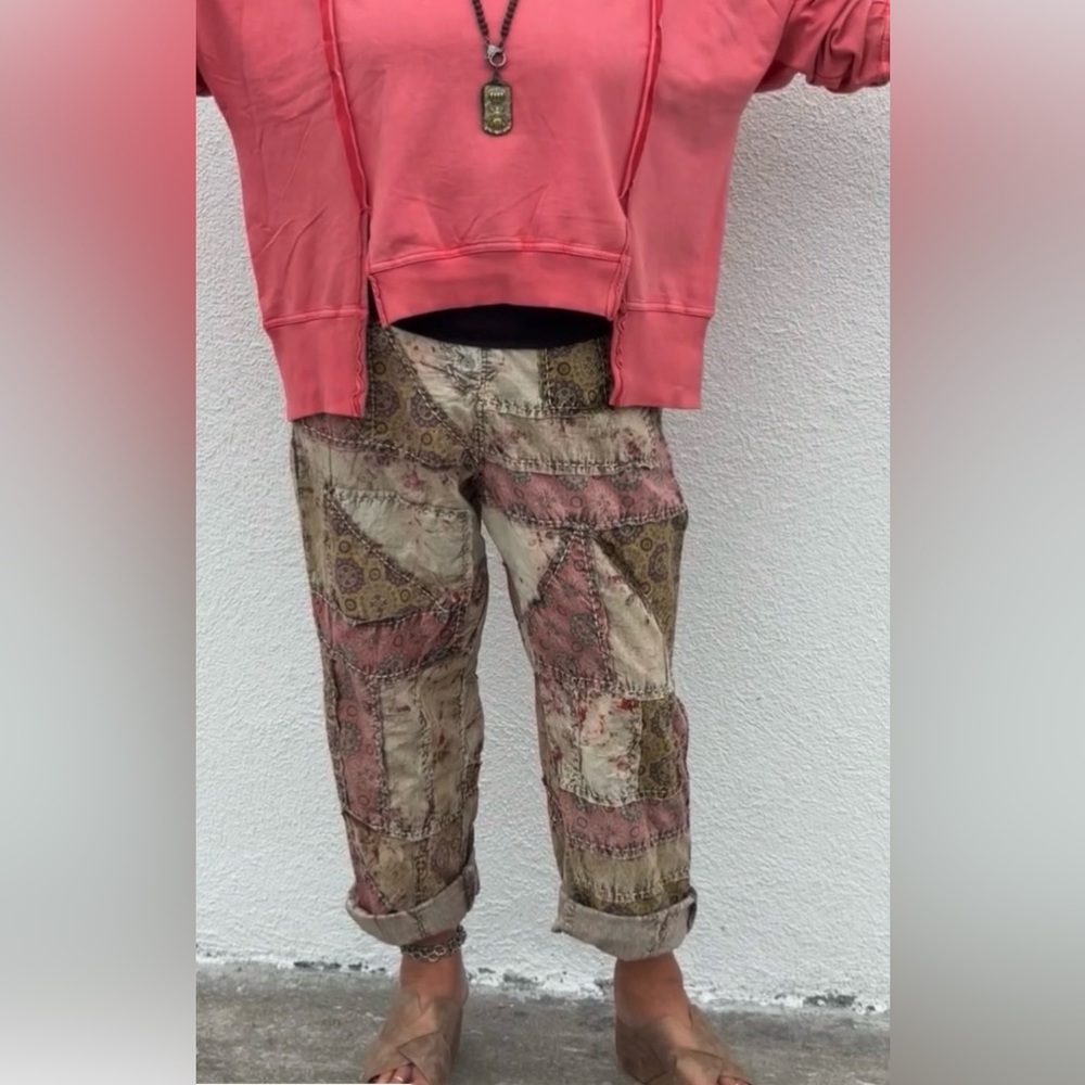 Bohemian Patchwork Pants